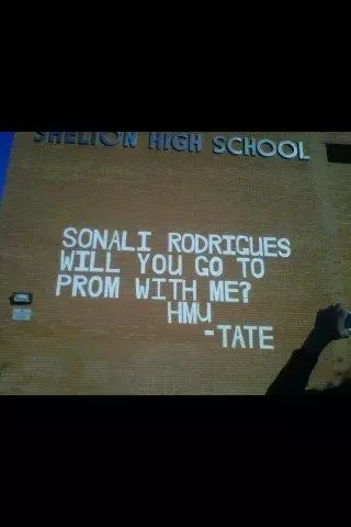 let james tate go to the prom