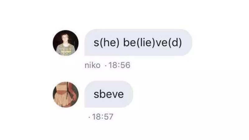 she believed sbeve meme image