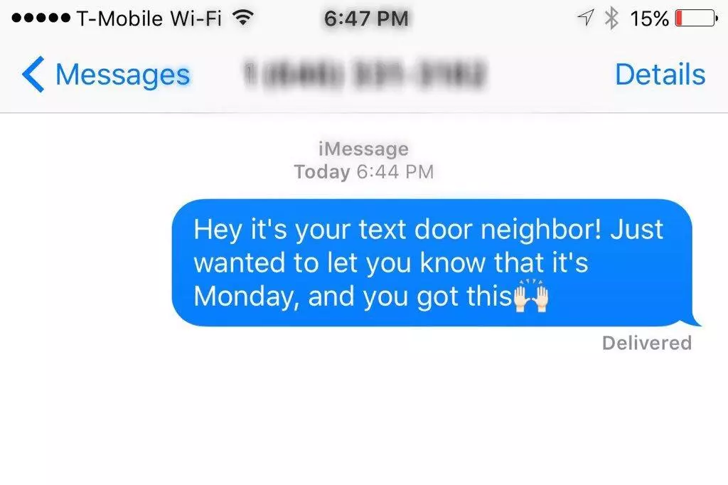 number neighbor text door neighbor meme image