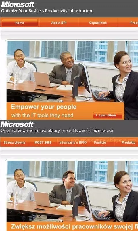 microsoft ad photoshop controversy meme image