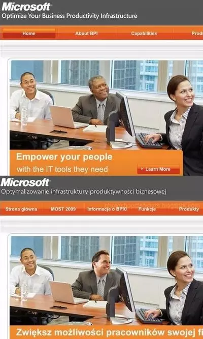 microsoft ad photoshop controversy