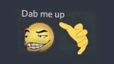 dab me up emoji