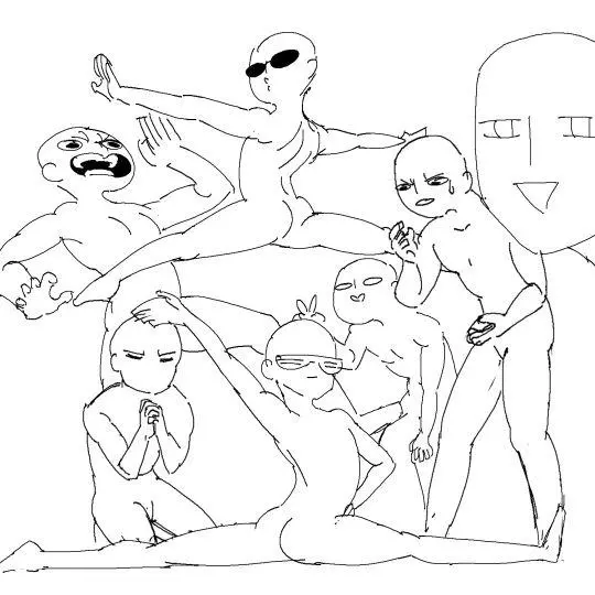 draw the squad meme image