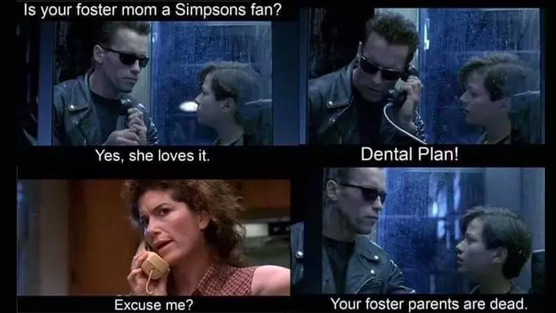 your foster parents are dead meme image