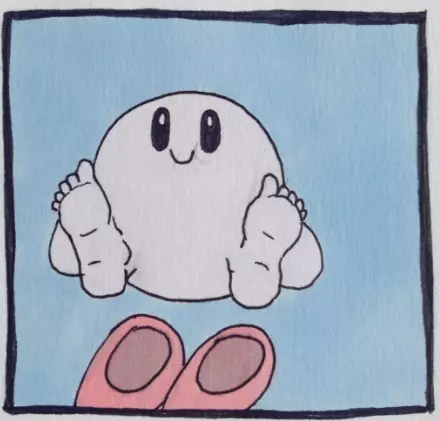 kirbys human feet meme image