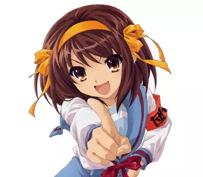 the melancholy of haruhi suzumiya meme image