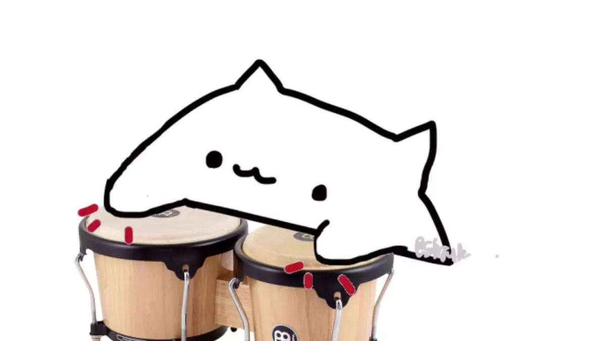 bongo cat meme image