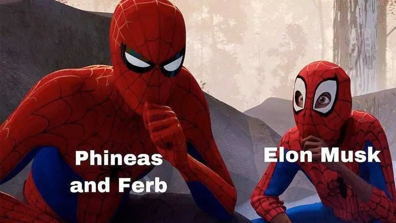 learning to be spider man meme image