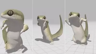 dancing lizard