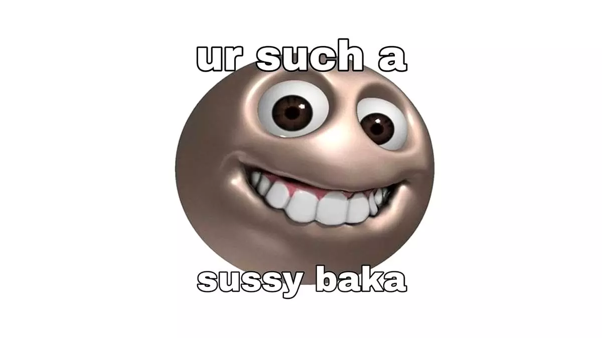 sussy baka meme image