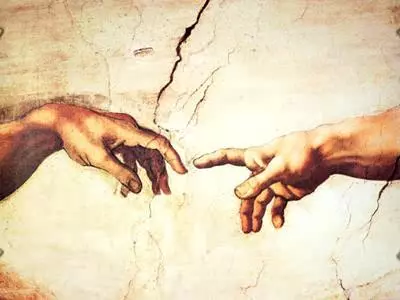 the creation of adam parodies meme image