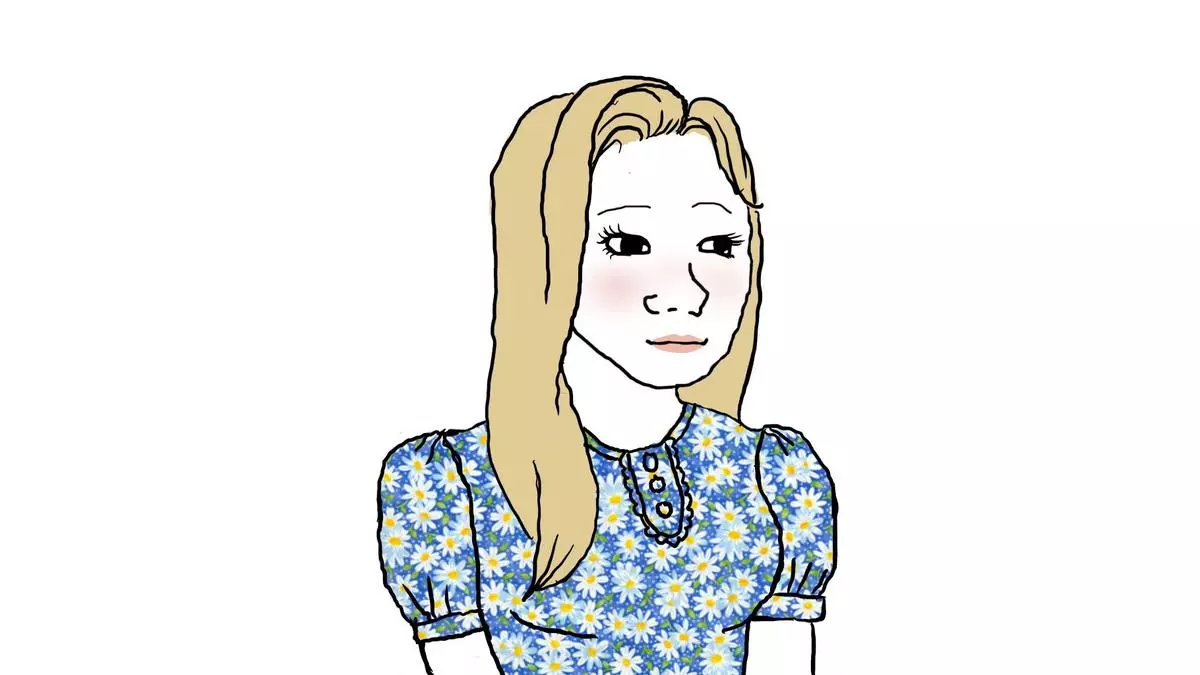 trad girl tradwife meme image