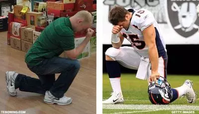 tebowing