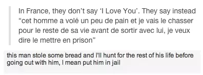in france they dont say i love you
