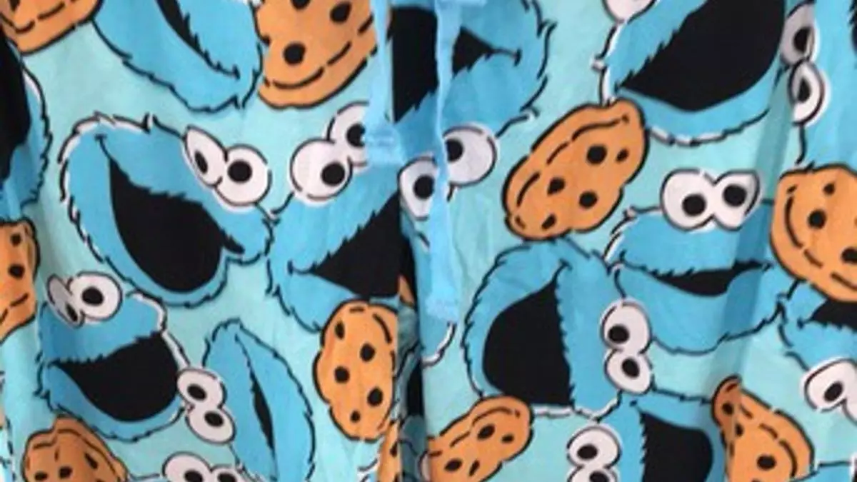 cookie monster pajama pants meme image