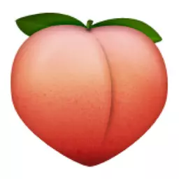 peach emoji 🍑