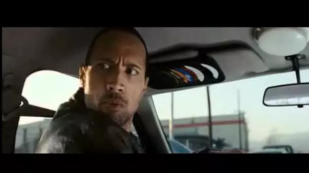 the rock driving meme image