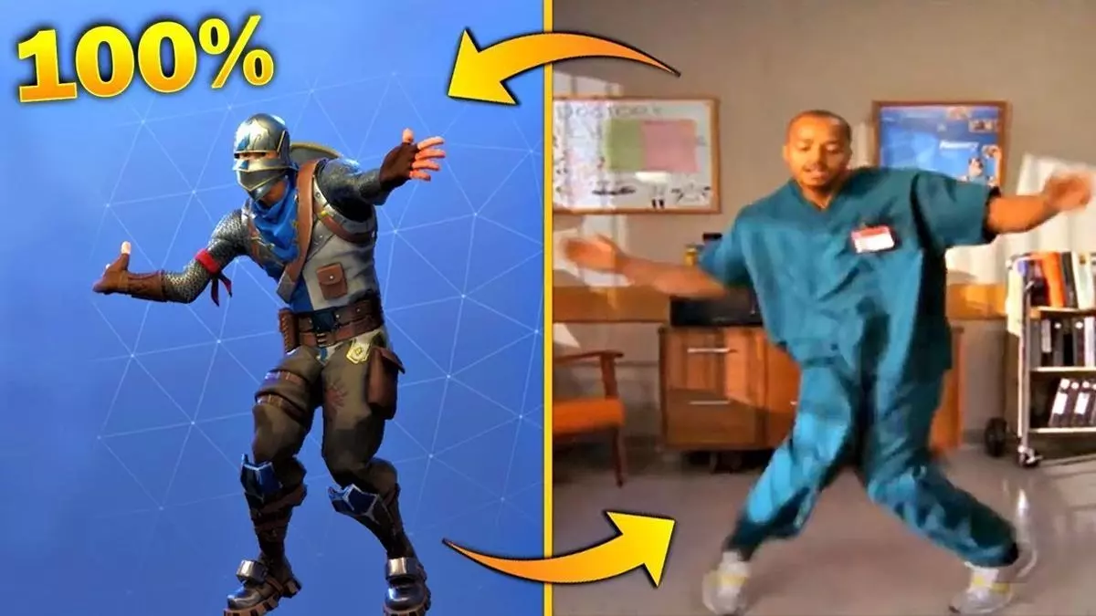 fortnite default dance meme image