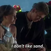 i dont like sand meme image