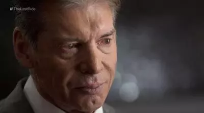 vince mcmahon crying