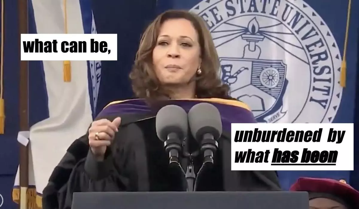 what can be unburdened by what has been meme image