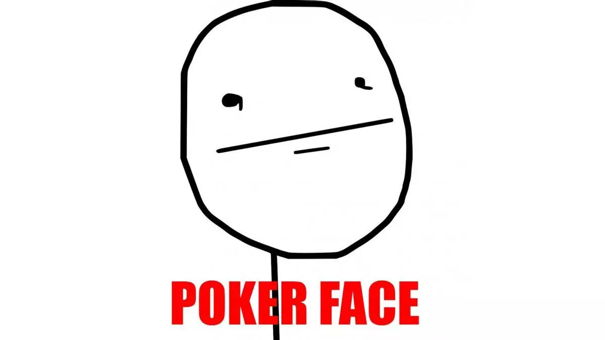 poker face rage comics meme image