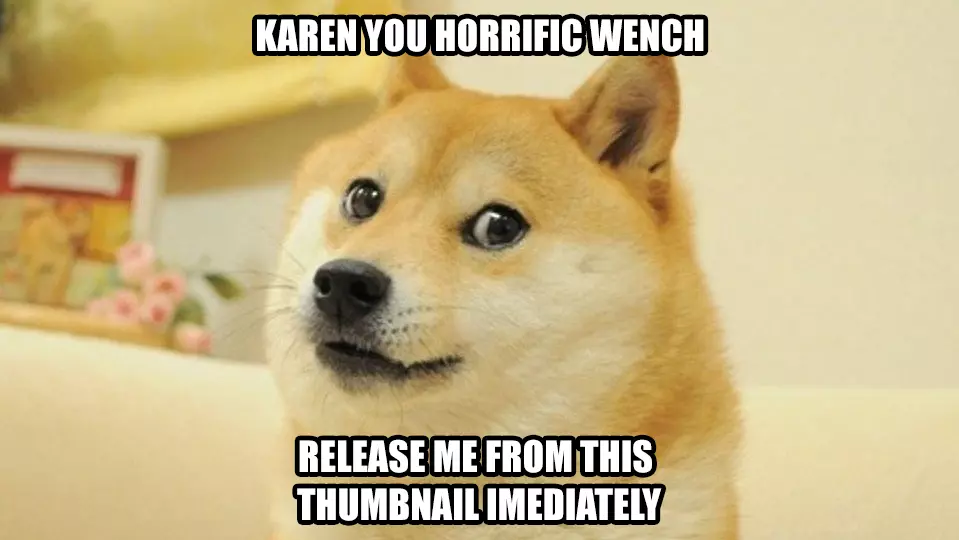 ironic doge memes meme image