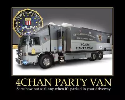 4chan party van