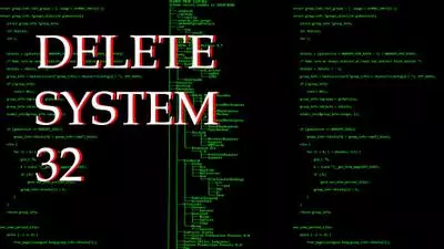 delete system32