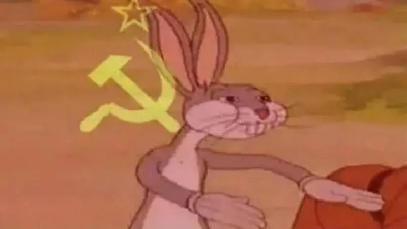 communist bugs bunny meme image