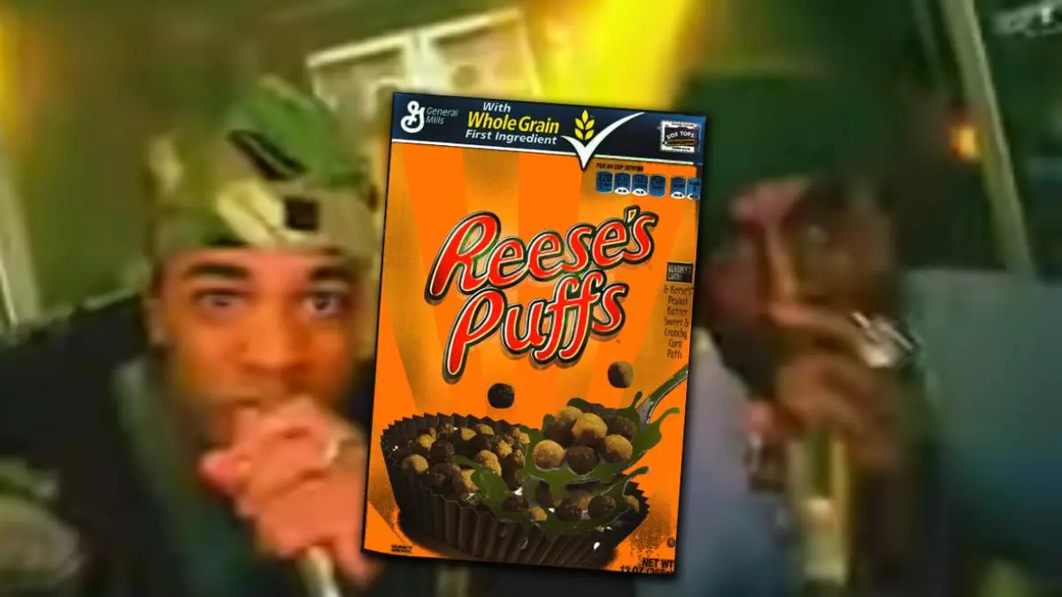 reeses puffs rap meme image
