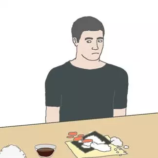 how to make sushi meme image