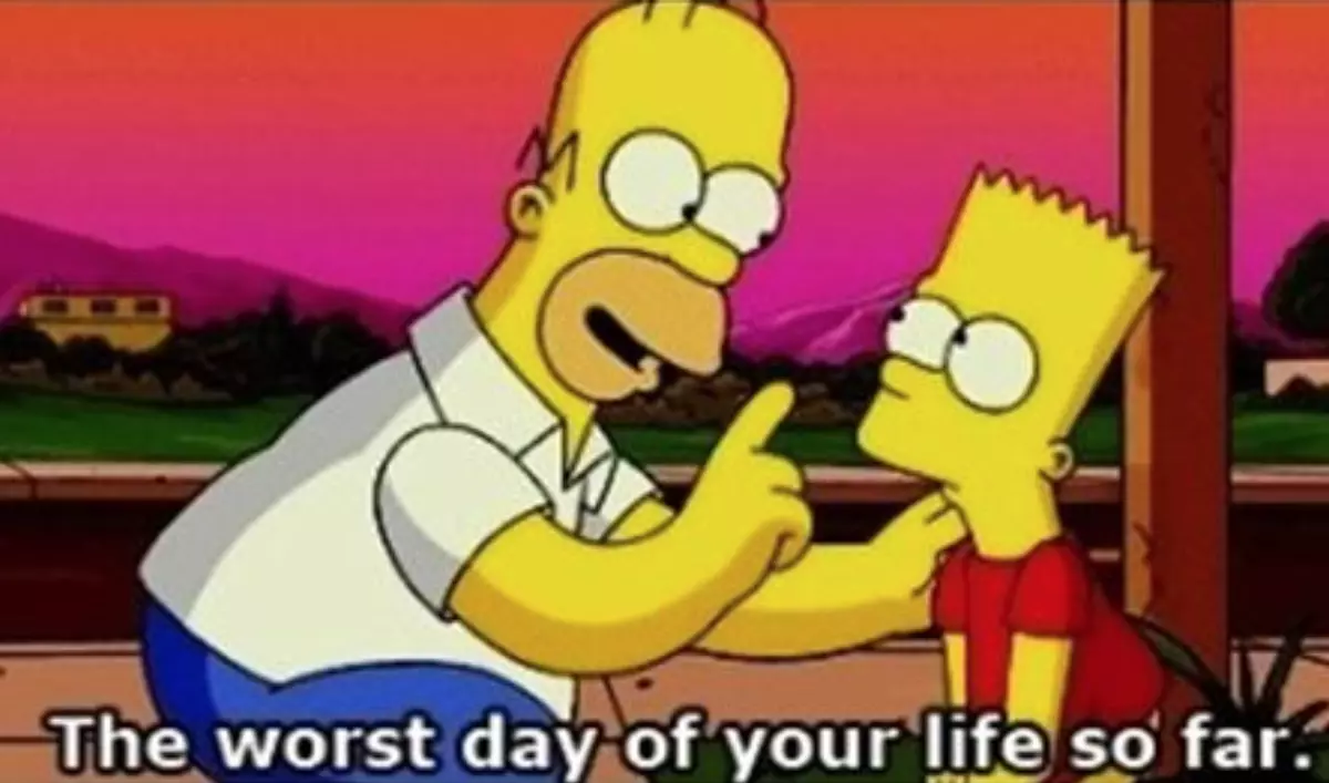 the worst day of your life so far meme image