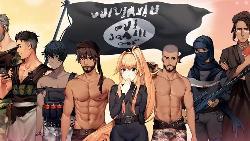 the super patriotic dating simulator meme image