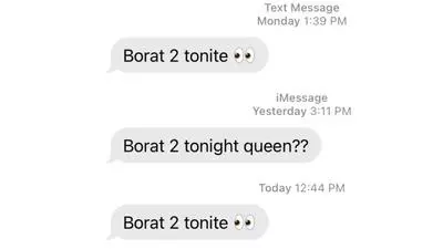 borat 2 tonight queen