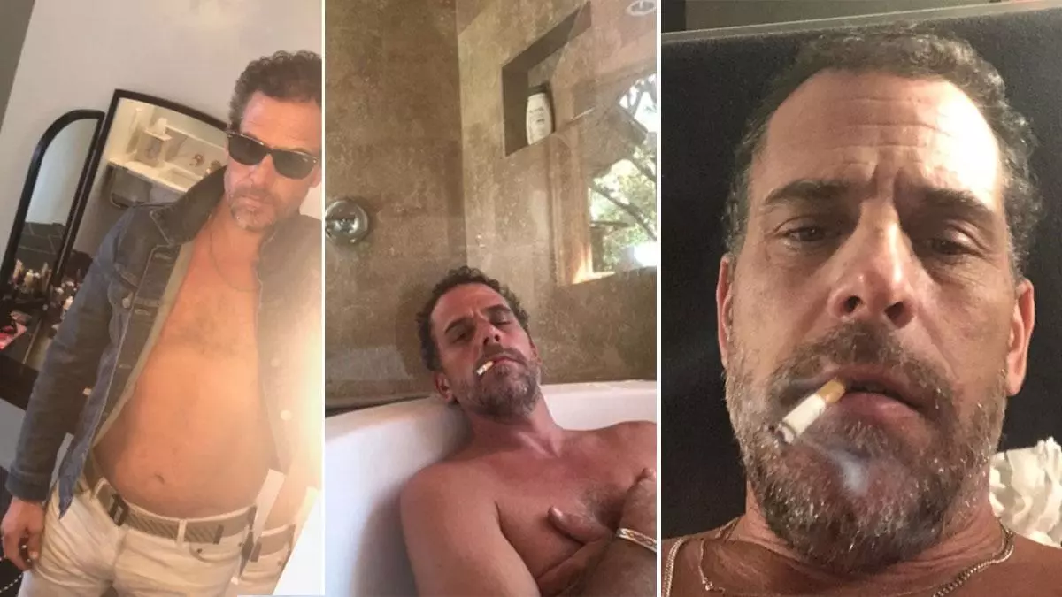 new york posts hunter biden hard drive leak meme image