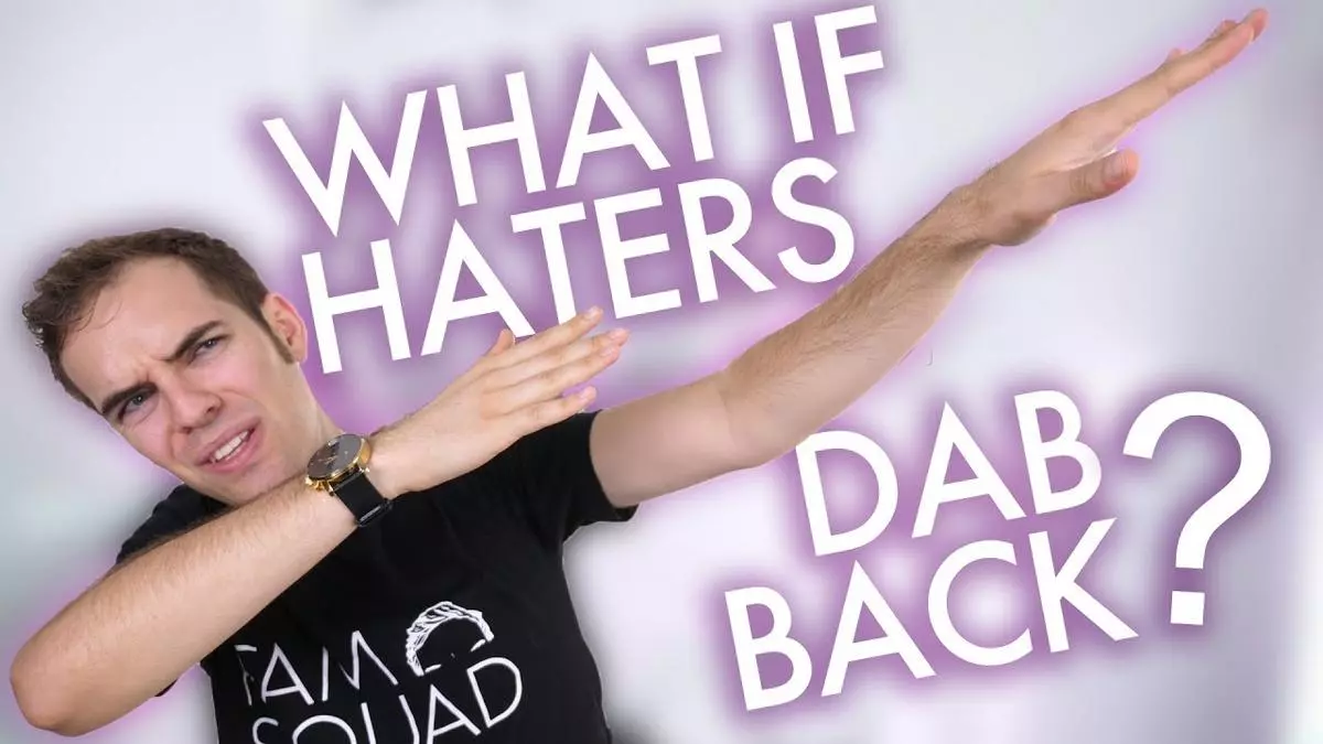 dab on them haters meme image
