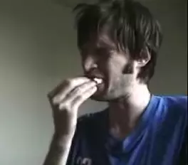 crying while eating