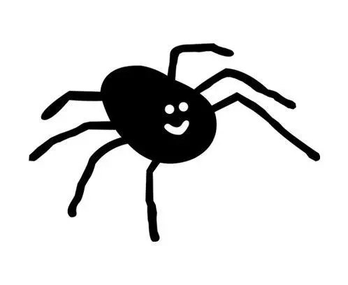 paying bills with spider drawings seven legged spider meme image