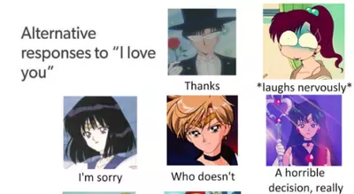 alternative responses to i love you