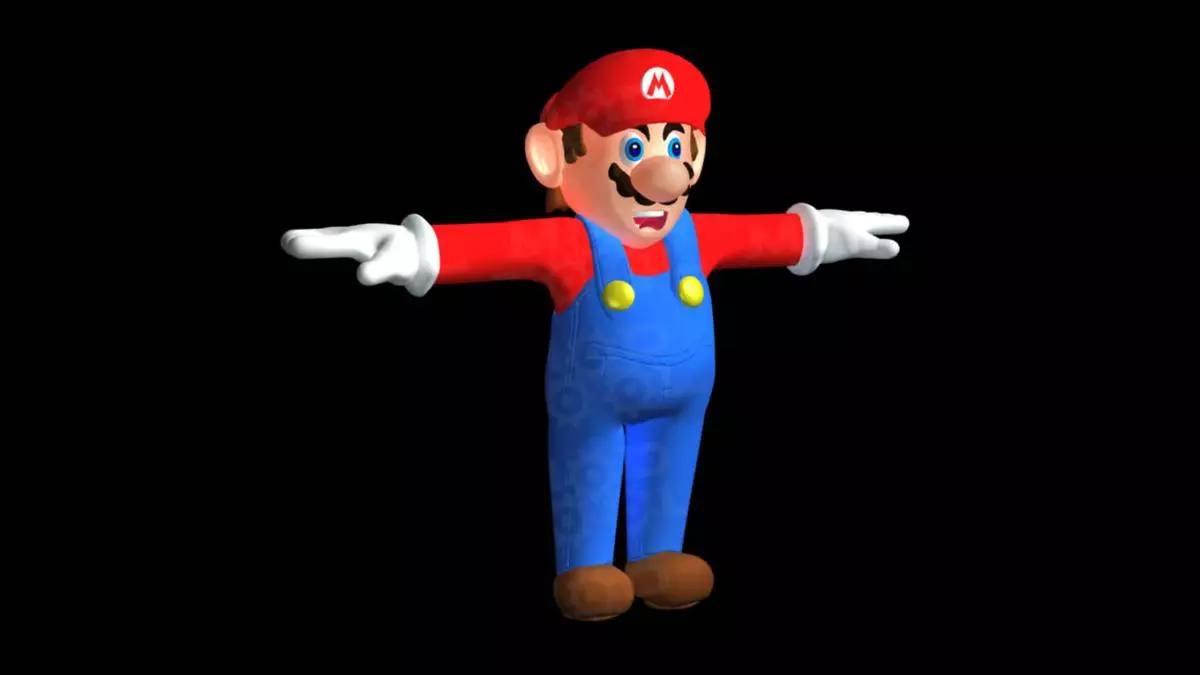 t pose meme image