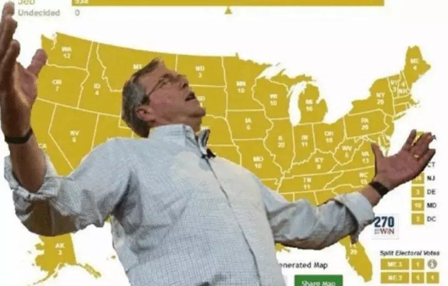 jeb wins jeb bush flawless victory meme image