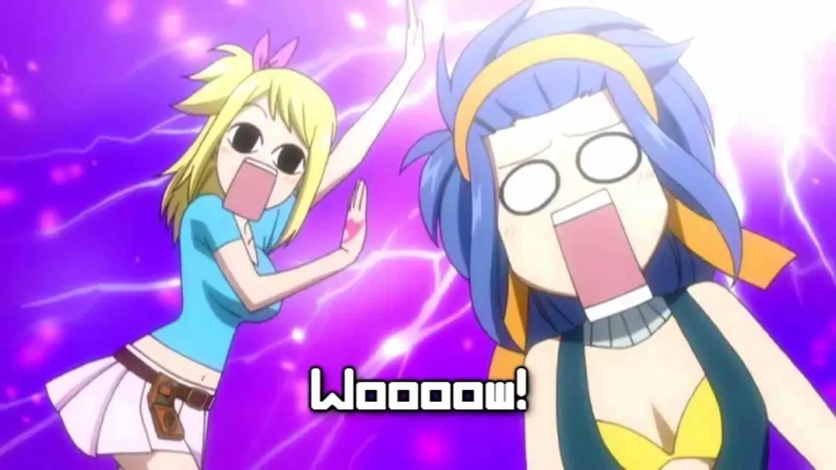 anime wow sound effect meme image