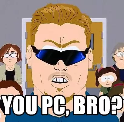 pc bro meme image