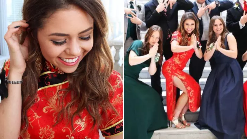 keziahs chinese prom dress meme image