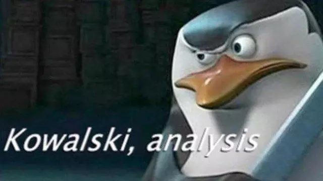 kowalski analysis meme image