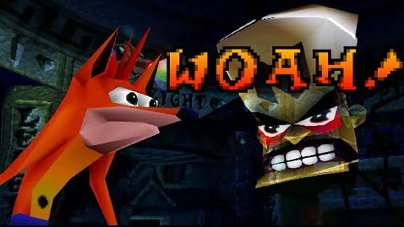 crash bandicoot woah meme image