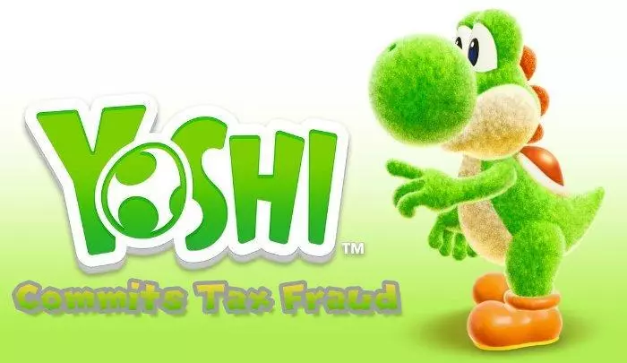 yoshi committed tax fraud meme image