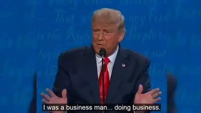 i was a business man doing business
