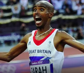 mo farah running away from things